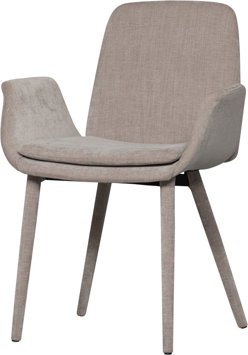 Curve Eetkamerstoel - Geweven - Sand - 83x60x63