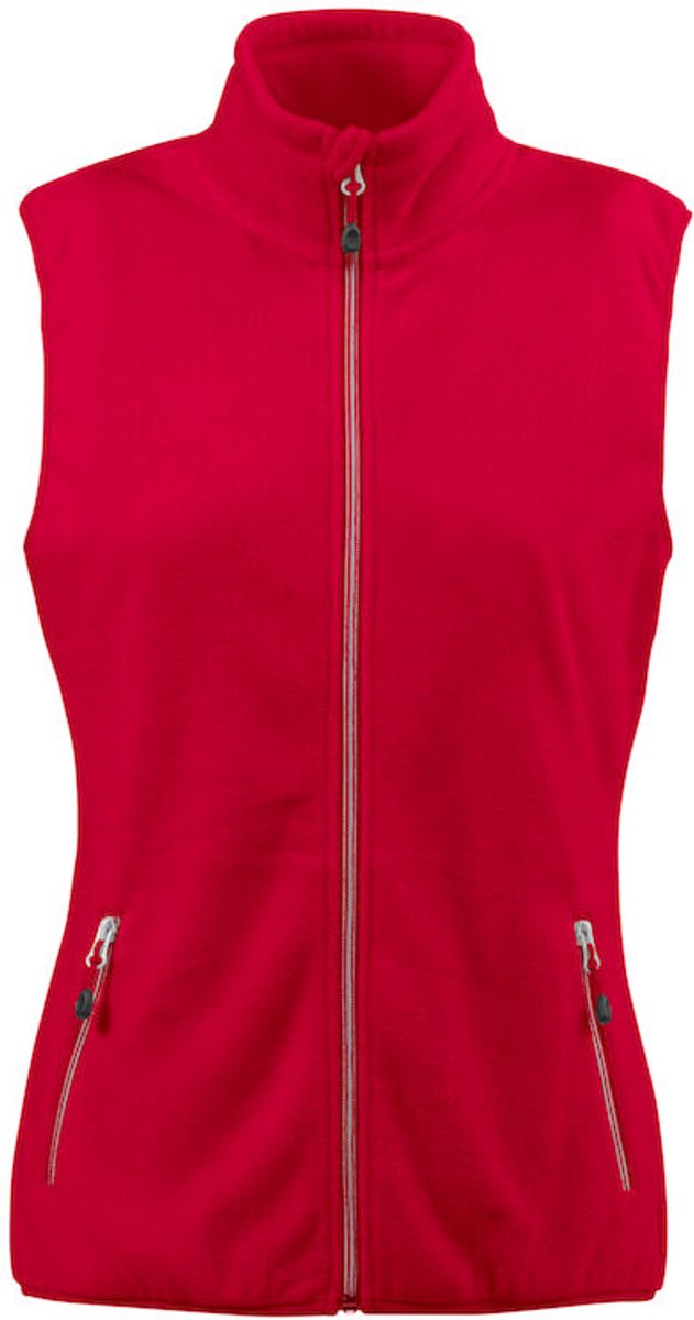 Printer RED FLEECE VEST SIDEFLIP LADY 2261507 - Rood - L