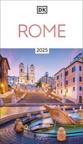 DK ROME 2025: Escalier d'Espagne et fontaine au crépuscule.