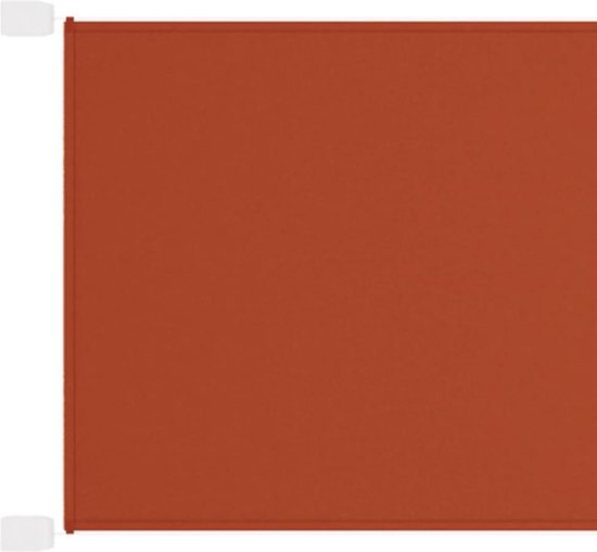 vidaXL Escrime banne en terre cuite 140 x 420 cm, résistant aux UV, pour balcon, Paravent , décoration de terrasse