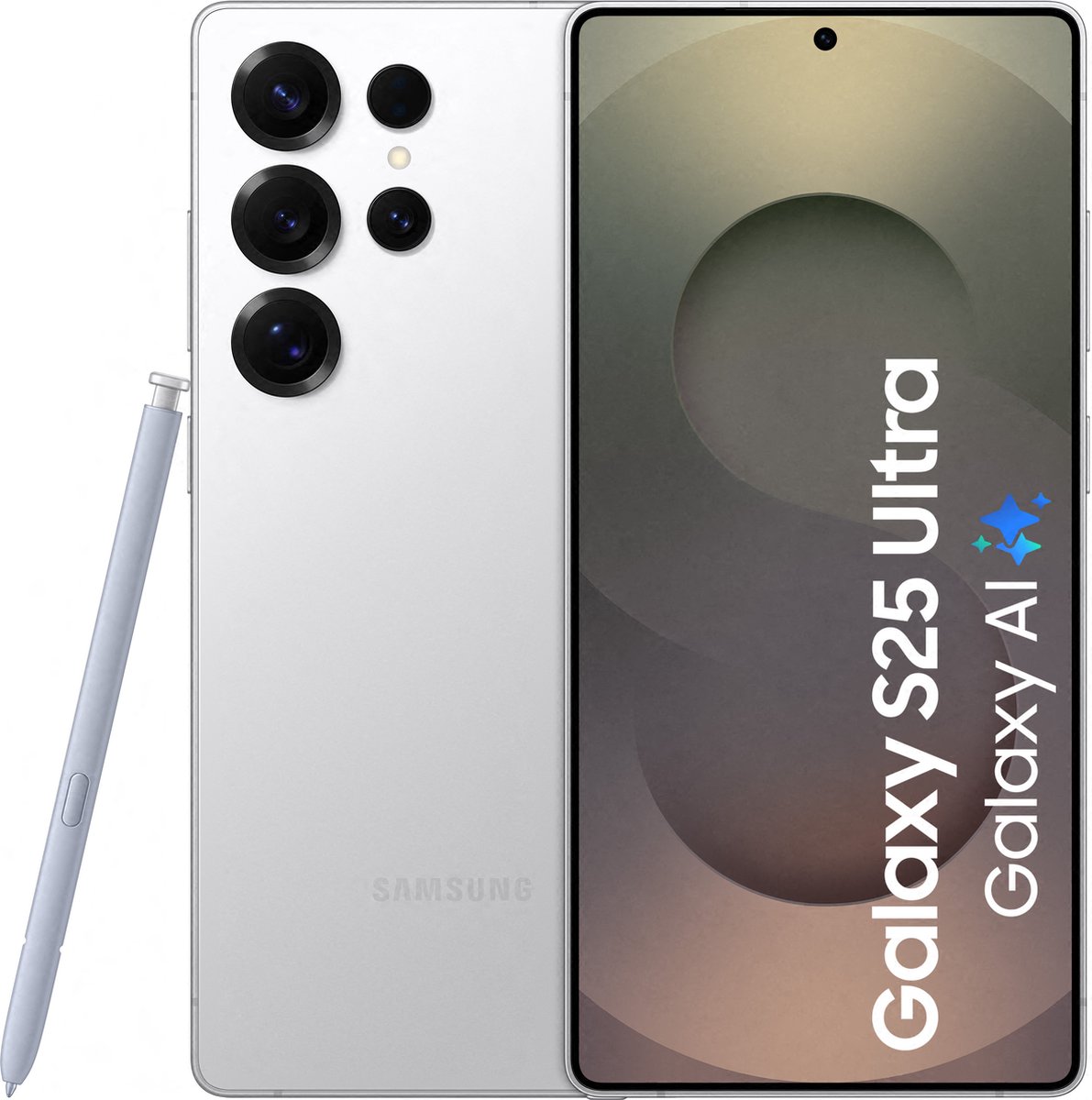 Samsung Galaxy S25 Ultra 5G - 256GB - Titanium White Silver