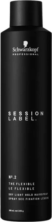 Schwarzkopf Session Label N.2 The Flexible Hairspray -500ml | bol