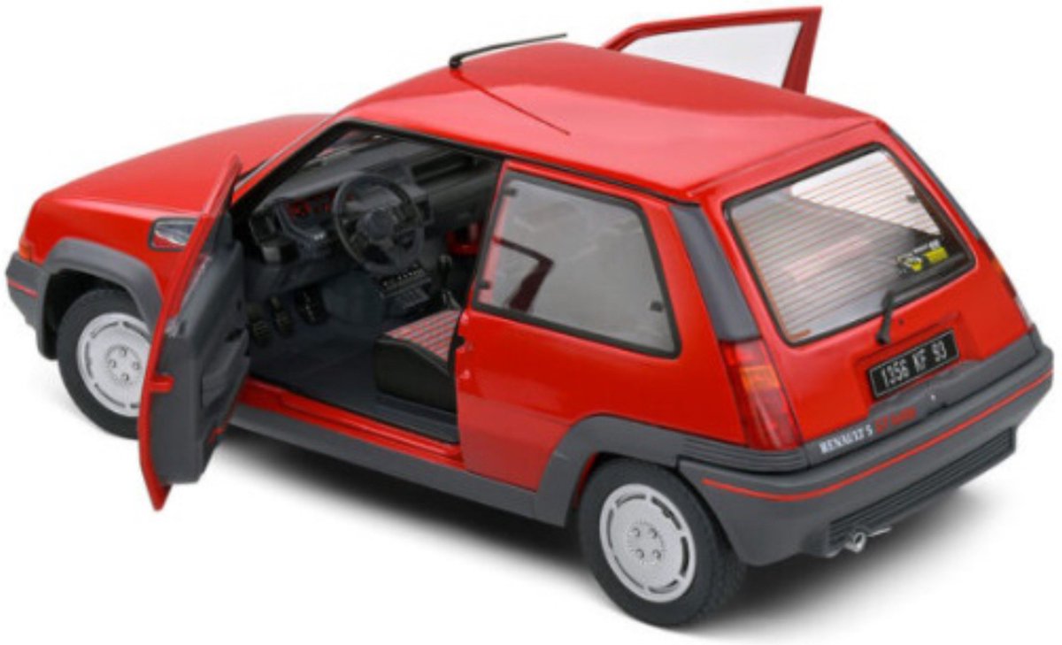 1/18 SOLIDO RENAULT 5 GT TURBO MK1 ROUGE 1985 Disponible Fin Juin S1810001 EUR 49,99 - FR