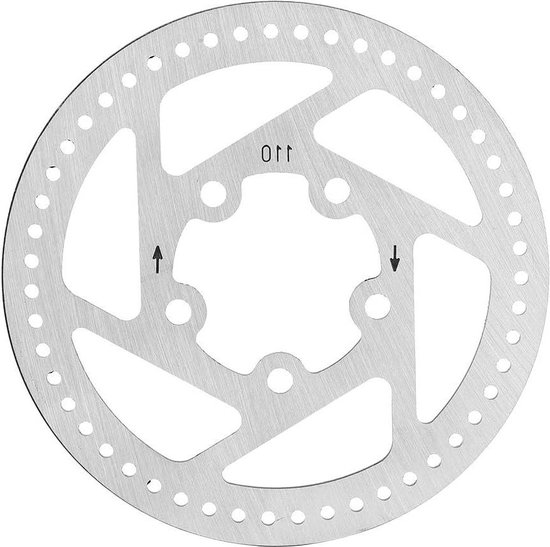 BuyWeek Remschijf voor elektrische step, 120 mm scooter skateboard remschijf rotorplaat vervangende accessoires voor M365/PRO/PRO2 (5 gaten