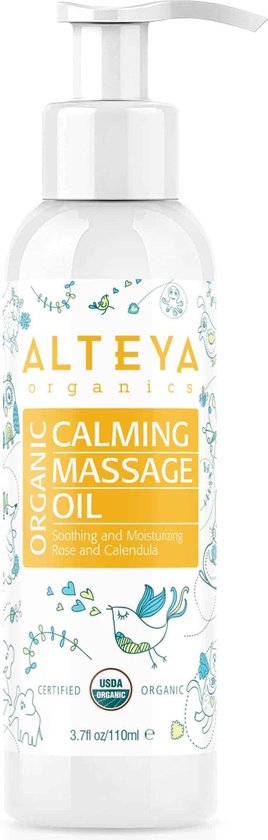 Alteya Organics - Baby Massage Olie - 110ml - Biologisch & Mild - Met Pompje