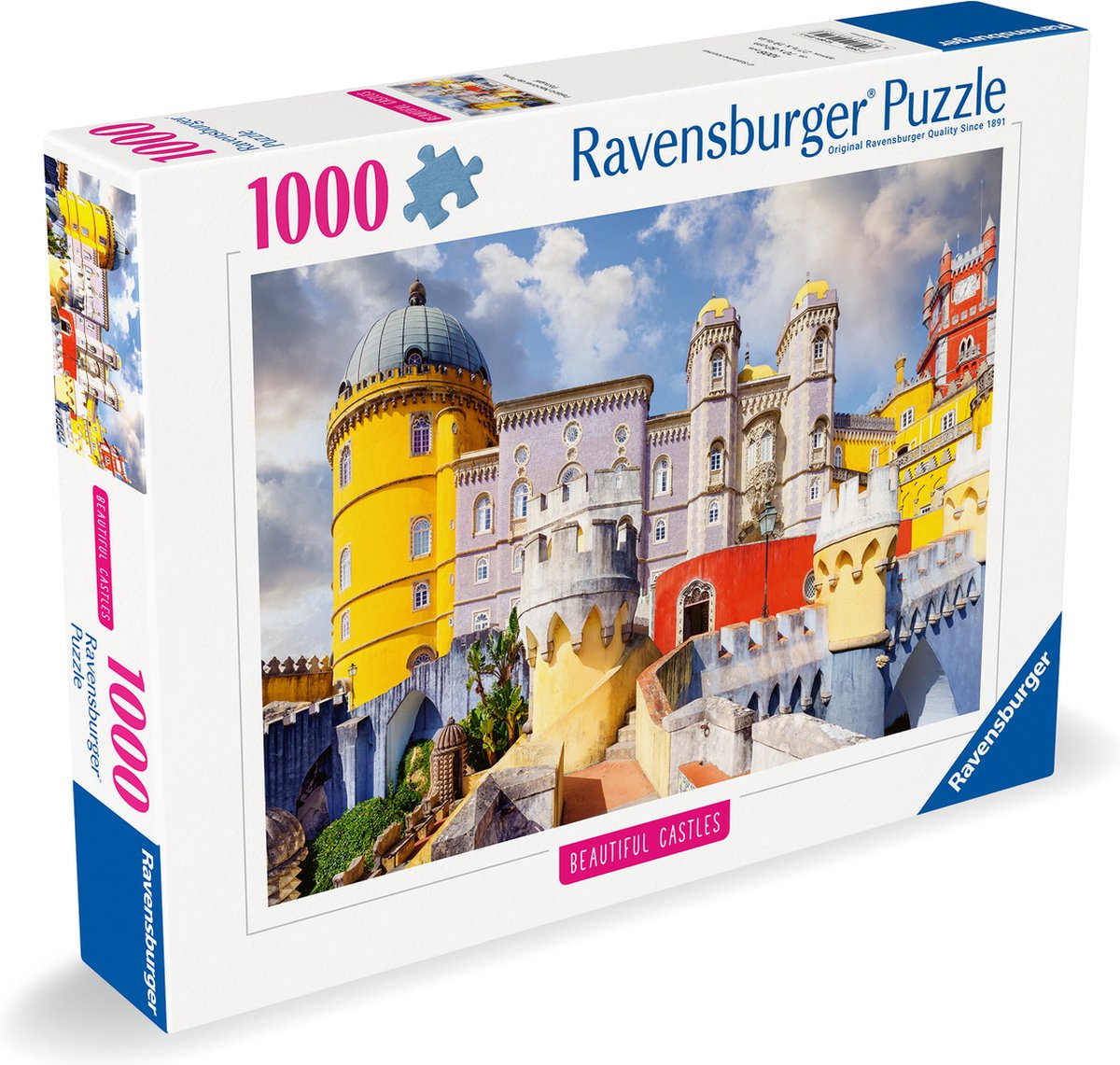 Ravensburger  Palcio Nacional da Pena Portugal  Legpuzzel  1000 Stukjes