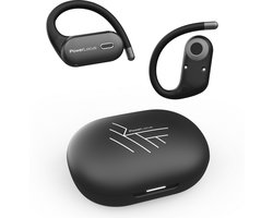 PowerLocus Move - Open-Ear Koptelefoon - Draadloze Oordopjes - Bluetooth 5.3 - Draadloze oortjes - Waterproof Sport Oortjes - Universeel - Zwart