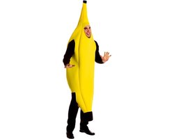 Joya Kids® Banaan kostuum Volwassenen | Verkleedkleding Bananenpak | Verkleedpak Banaan | Carnavalskleding | Carnaval kostuum | Dames | Heren | One-size