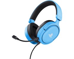 Trust GXT498B Forta - Bedrade Gaming Headset - Licensed voor PS5 - Blauw
