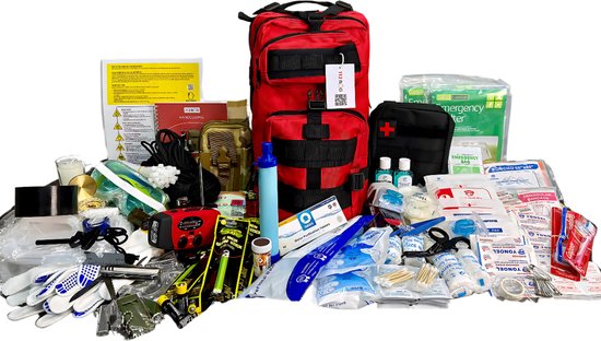 112BAG – Compleet noodpakket voor 2 – met noodradio en waterfilter