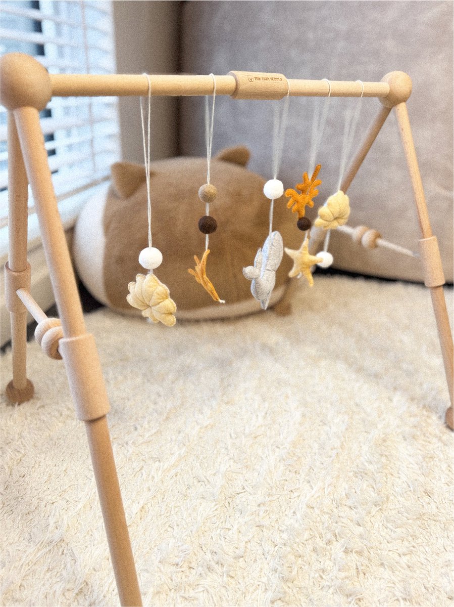 The Baby Supply Babygym Oceaan met Hangknuffels voor Sensomotorische Ontwikkeling
