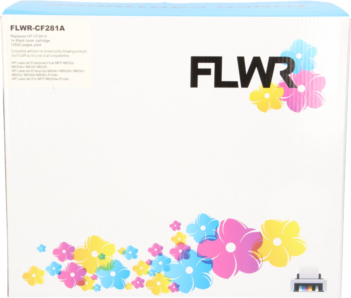FLWR - Inktcartridge / 81A / Zwart - Geschikt voor HP