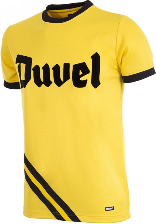 COPA - Berchem Sport 1982 - 83 Retro Voetbalshirt - Mannen - Geel - XL
