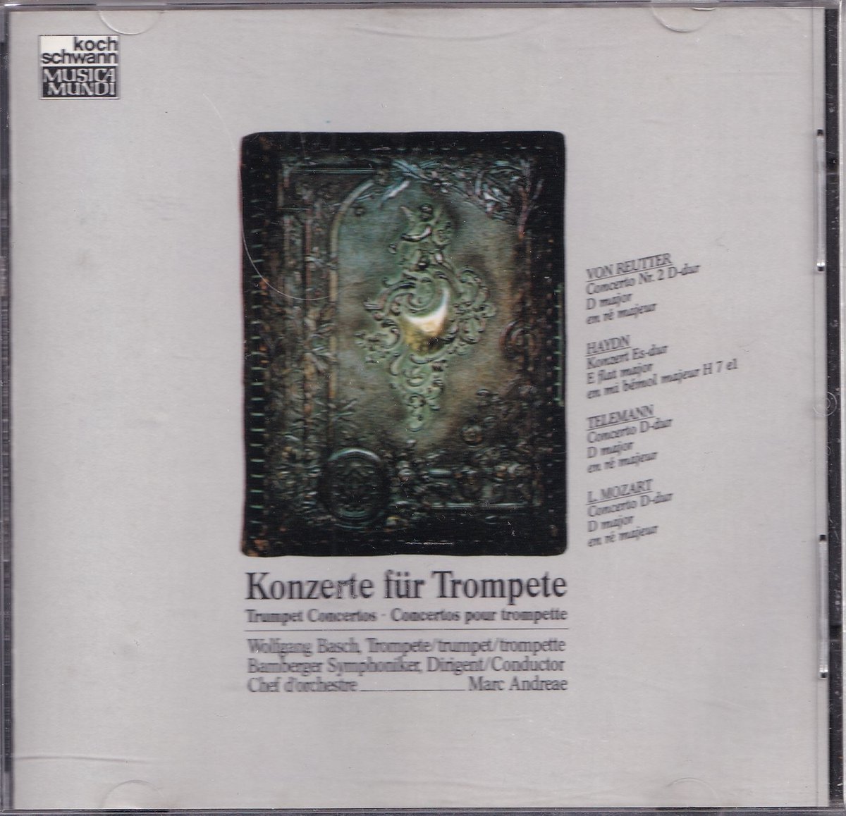 Konzerte für Trompete - Wolfgang Basch (trompet), Bamberger Symphoniker o.l.v. Marc Andreae