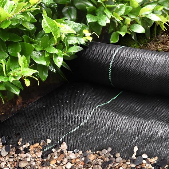 AVOID Anti Worteldoek 2x15m - Grondzeil tegen Onkruid - 110 g/m² - Gronddoek