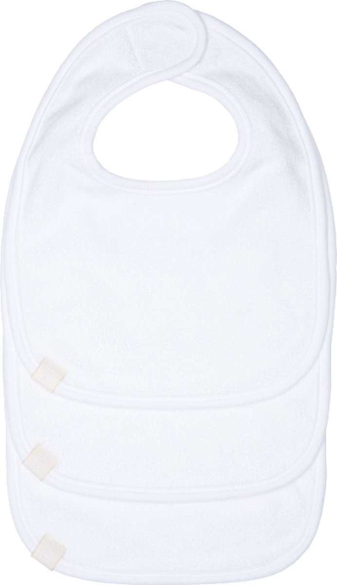 Goedkoopste Laessig New Born Slabbetjes Wit 3 Stuks