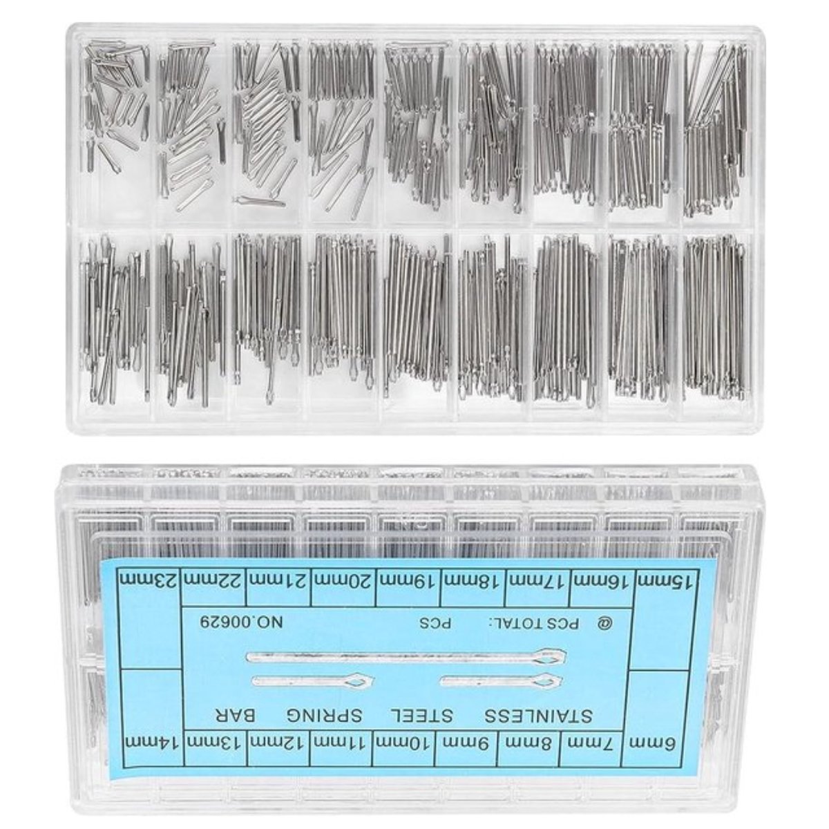 Split Pin - Horlogeband Link Pin - Veerstang - Onderdelen - Reparatie Kit - Schroeven Bar - Horlogeband voor Horloge Reparatie