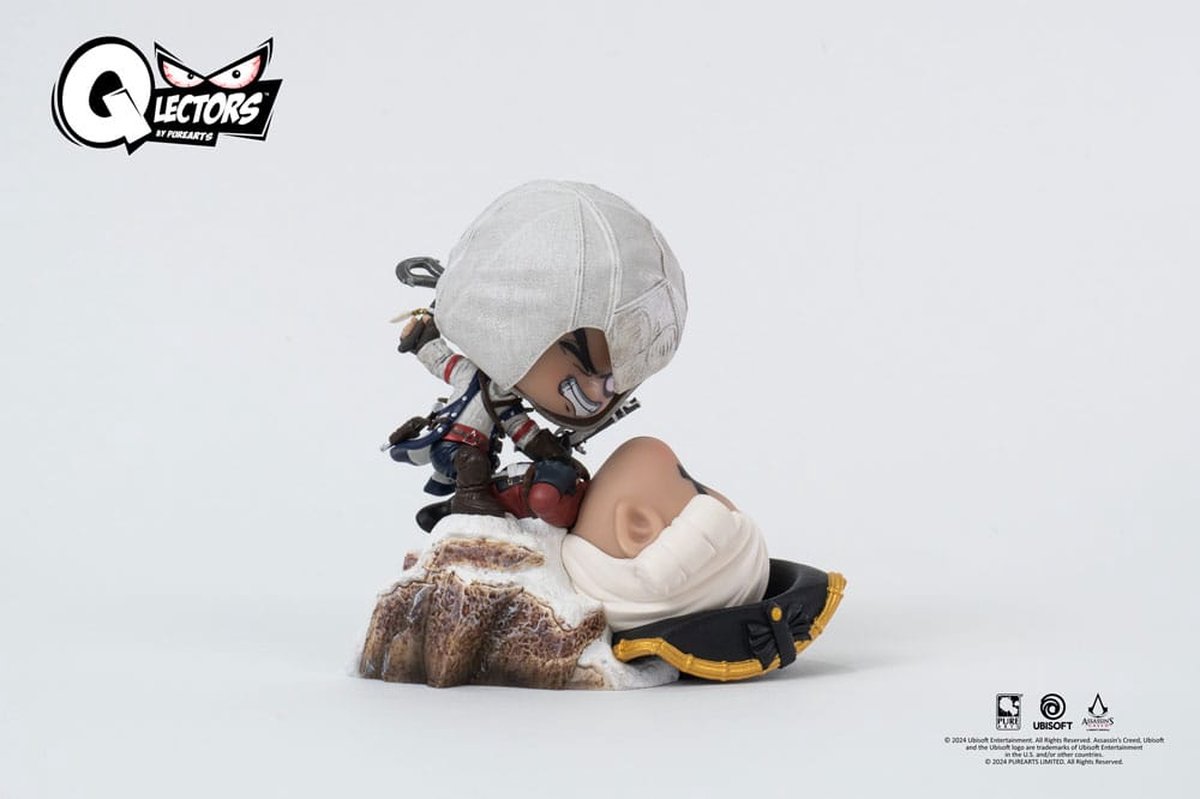 Pure Arts Assassin´s Creed Qlectors PVC Statue Connor Last Breath 15 cm Beeld
