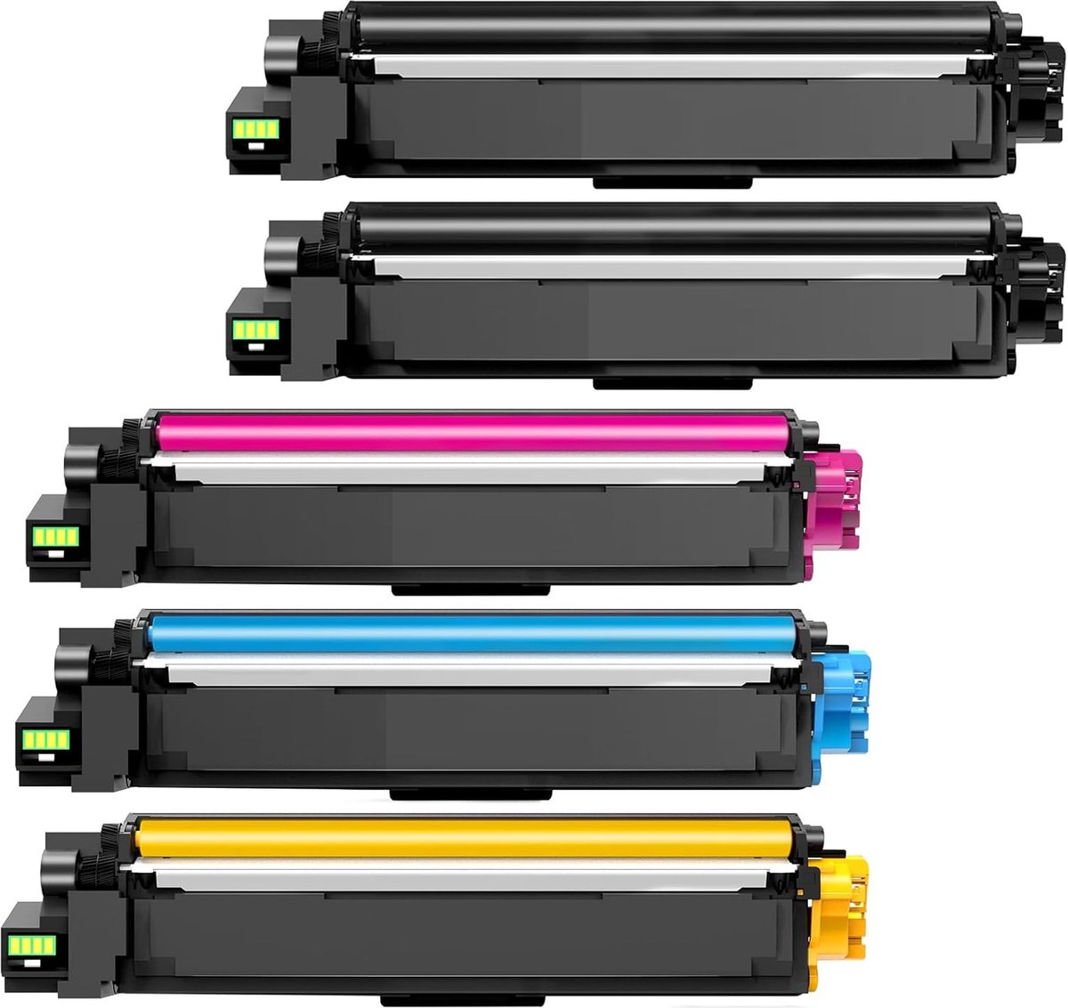 Huismerk geschikt voor Brother TN-241 / TN-245 Toner cartridges - Multipack + Extra Zwart - DCP-9015CDW - DCP-9020CDW - HL-3140CW - HL-3170CDW - MFC-9330CDW - MFC-9340CDW