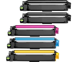 InktDL Huismerk geschikt voor Brother TN-241 / TN-245 Toner cartridges - Multipack + Extra Zwart - DCP-9015CDW - DCP-9020CDW - HL-3140CW - MFC-9340CDW