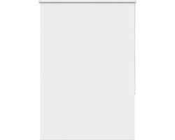 vidaXL - Rolgordijn - verduisterend - wit - 110x175 - cm - stofbreedte - 105,7 - cm