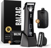 Bol.com BALZAC™ Trimmer 5.0 - Bodygroomer Mannen - Toilettas - Waterdicht - Foil Shaver - Extra Veilig - Manscaped - Trimmer Sch... aanbieding
