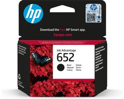 HP 652 - Inkcartridge / Zwart / Blister (F6V25AE)
