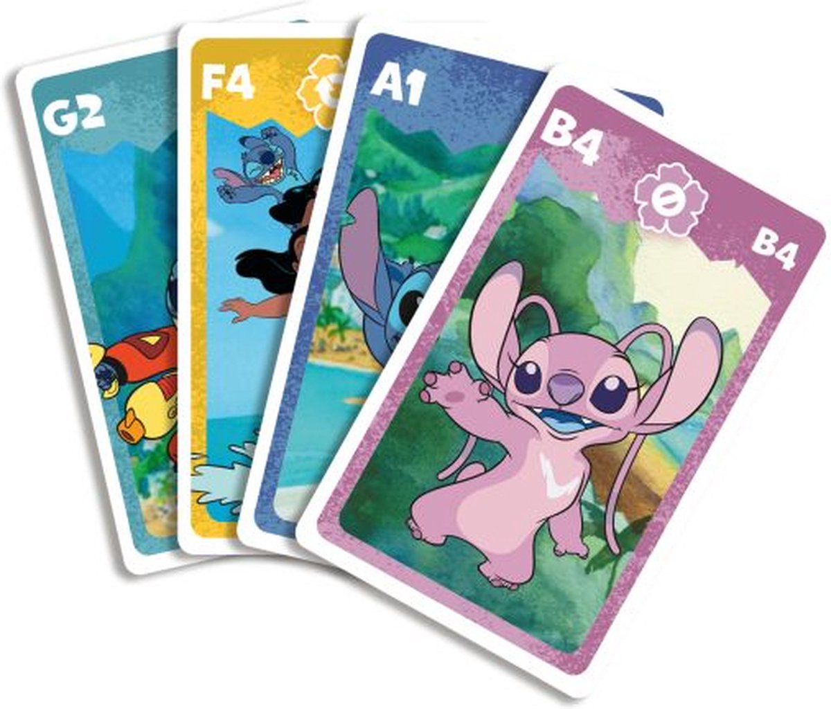 Shuffle Lilo & Stitch - 4-in-1 Kaartspellen (Kwartet, memo, snap, actiespel) — afbeelding 3