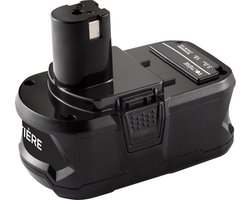 Voltière Vervangende 5 ah Accu Geschikt voor 18v Ryobi Apparatuur - 5000 mAh Batterij met LED identificatie - RB18L50