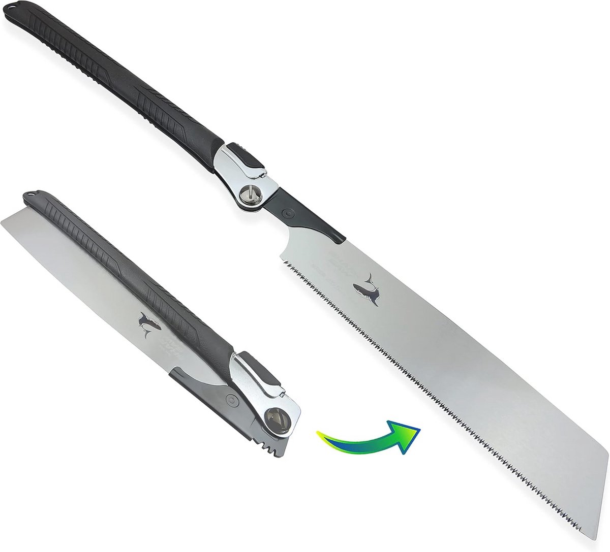 Professionele Japanse Trekzaag - Klapzaag voor Nauwkeurige Houtbewerking, 265 mm