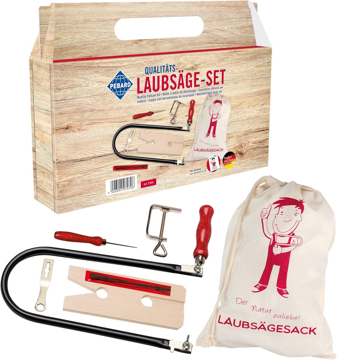 Figuurzaag set 13 delen met accessoires