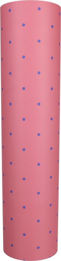 6x rollen kraft inpakpapier liefde/rode hartjes pakket roze 200 x 70 cm kado 6x rollen kraft inpakpapier liefde/rode hartjes pakket roze 200 x 70 cm kado