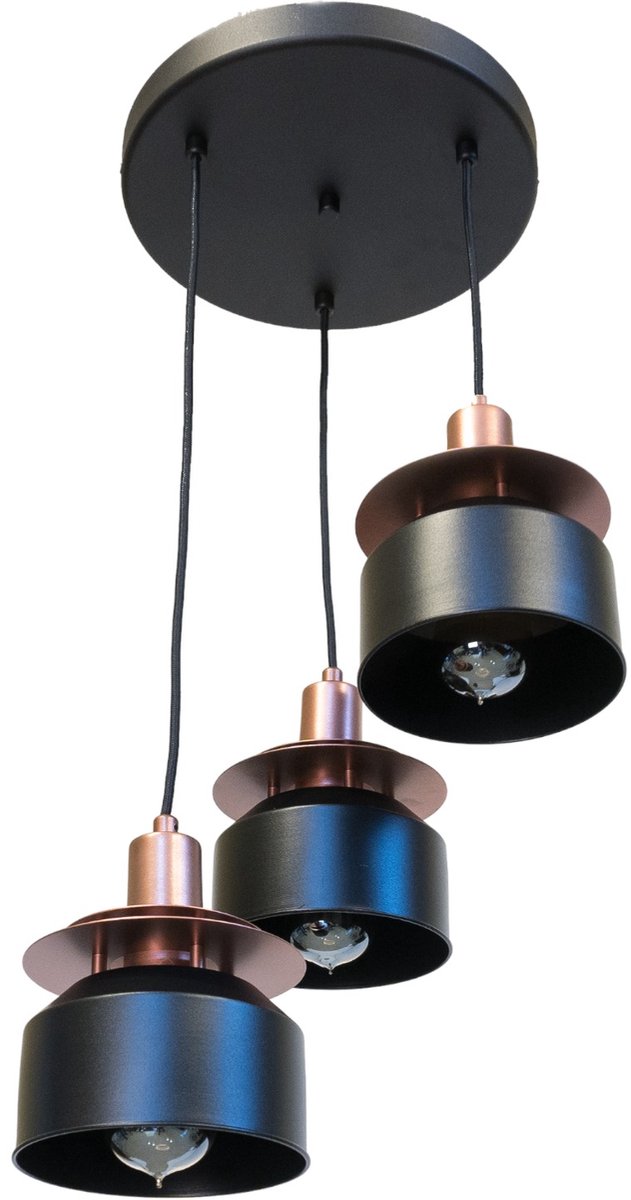 Moderne industriële retro hanglamp Andromeda 2687/Z-B-3