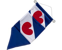 Wimpel Friesland 300 x 30 cm - Wimpel Fryslân - Friese wimpel