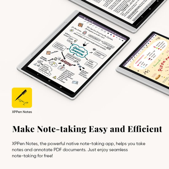 XPPen Magic Note Pad E-Paper Tablet 10,95 Inch 128 GB Android 14
