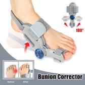 Bol.com 1 Paar Bunion Corrector – Verstelbare Hallux Valgus Corrector voor Grote Teen Draaibare Teen Corrector voor Pijnverlicht... aanbieding