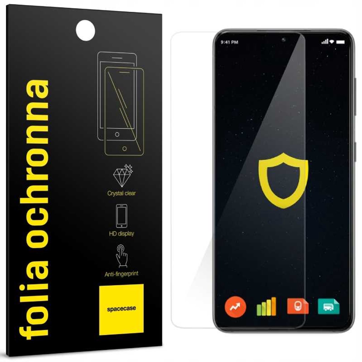 Spacecase Hydrogel Gehard Glas Voor Samsung Galaxy S20+ Schermbescherming