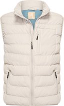 Mario Russo Bodywarmer - Bodywarmer heren - Bodywarmers - Bodywarmer heren outdoor - Jas heren - Tussenjas - Waterafstotend - Beige