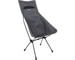 Vango Micro Tall Chair – Campingstoel – Stalen frame – Endure polyester – Hoge rugleuning met hoofdsteun – Compact opvouwbaar – Gewicht 1,8 kg – Max. draaggewicht 120 kg – Inclusief draagtas
