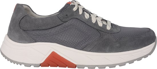 Pius Gabor rollingsoft sensitive 8002.13.05 - heren rollende wandelsneaker - Grijs - maat 47 (EU) 12 (UK)