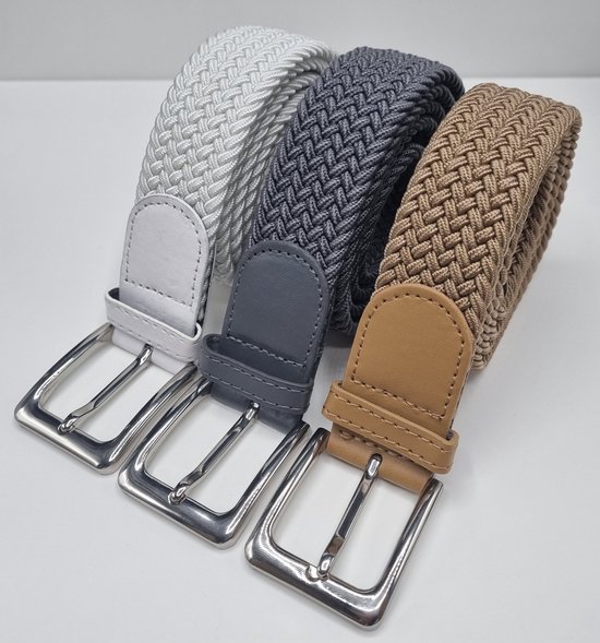guduling 3 stuks kinderriemen voor meisjes, riem voor meisjes van 12 jaar, elastische riem voor kinderen met hartvormige metalen gesp, verstelbare tailleband voor jurken, jeans, broek, uniform, trui