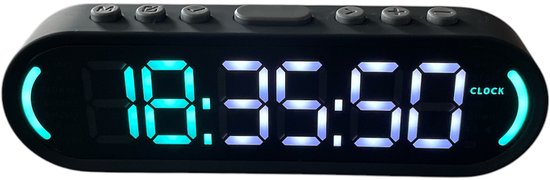 Dretec - Digitale Sport Stopwatch/Countdown Timer Lap Split met Klok Kalender Alarm, IPX7 Waterdicht, Extra Groot LCD Display voor Running Zwemmen Scheidsrechter Coaches Training