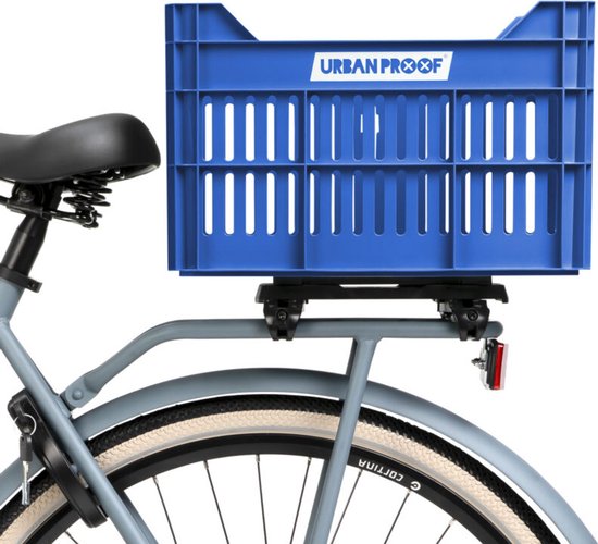 Urban Proof Click Fietskrat 30 Liter Gerecycled Kunststof Royal Blue van Urban Proof — afbeelding 5
