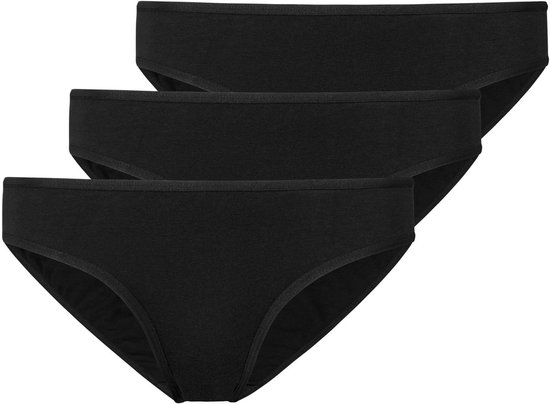 SNOCKS Damesslips - Slips Dames - Ondergoed Dames - Naadloos & Comfortabel - Biologisch Katoen - 3 Stuks