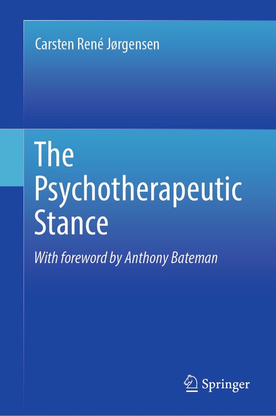 The Psychotherapeutic Stance - cover
