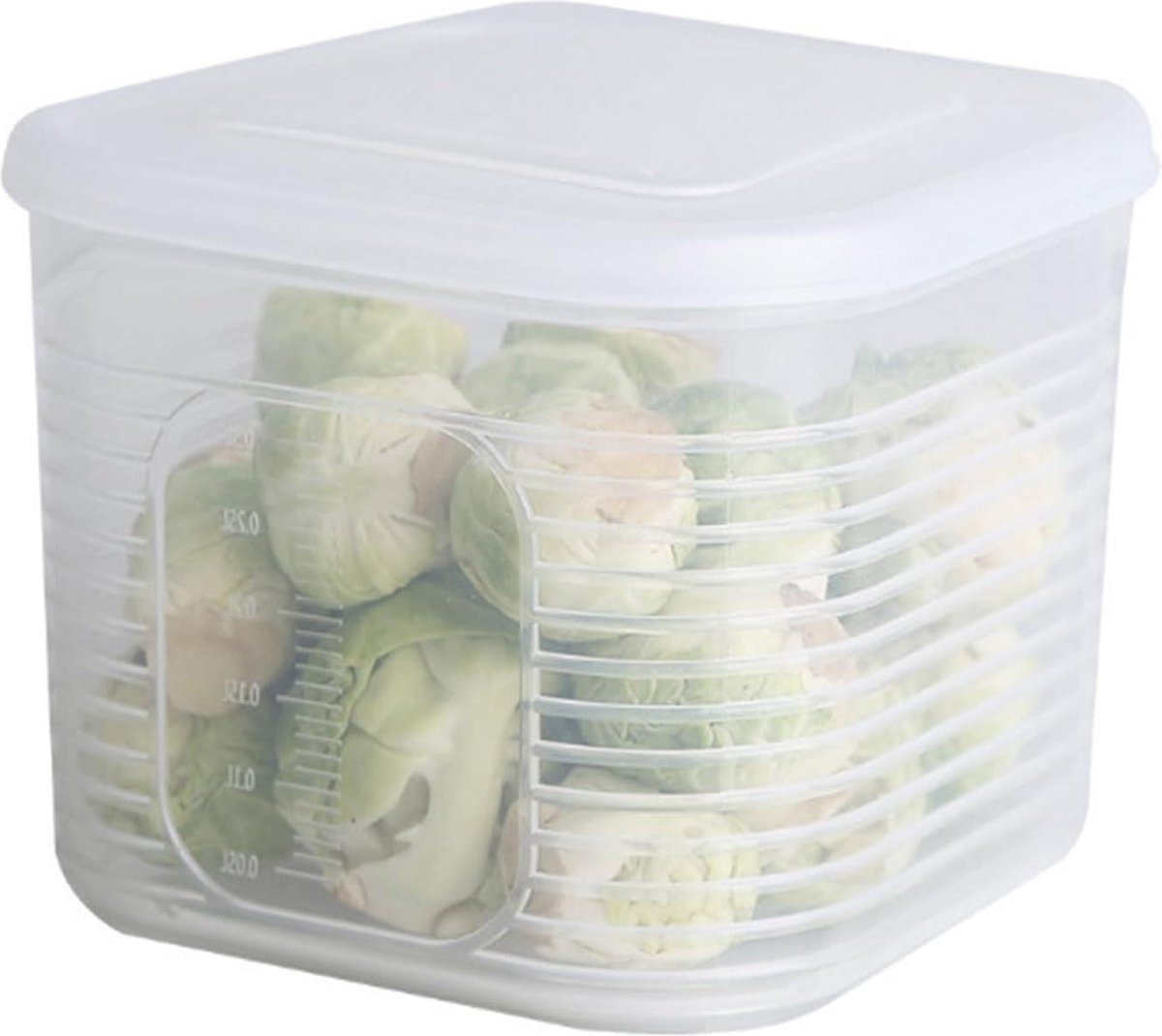 Gember Knoflook Opbergdoos - Veilig Materiaal - Multifunctioneel - Koelkastopslag - Keukenopslag .