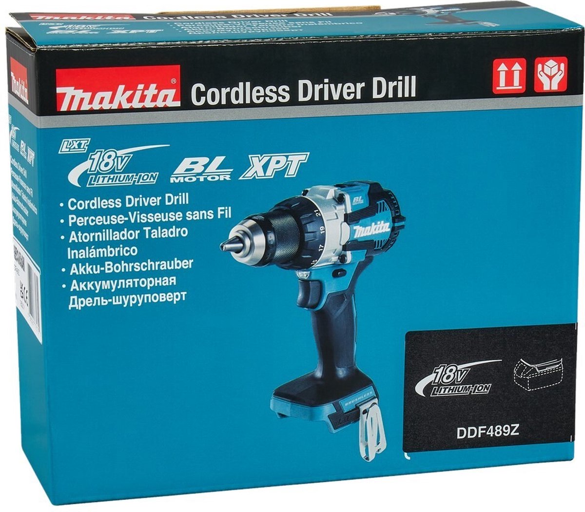 Makita DDF489Z 18V - Krachtige boormachine voor professionals thumbnail 2