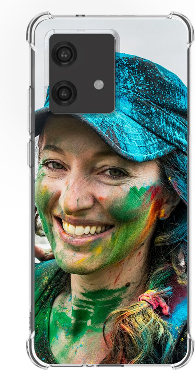 Anti-Shock Back Cover Hoesje Maken Motorola Edge 40 Neo