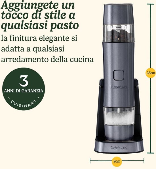 Cuisinart SG6SE Seasoning Mill Automatische Zout- en - Nu 19% korting