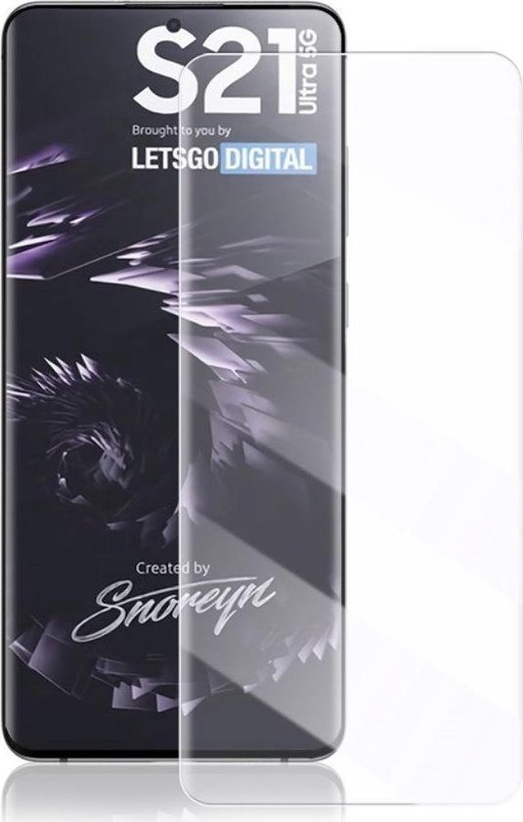 Samsung Galaxy S21 Ultra Screen Protector Tempered UV Glass Full Cover